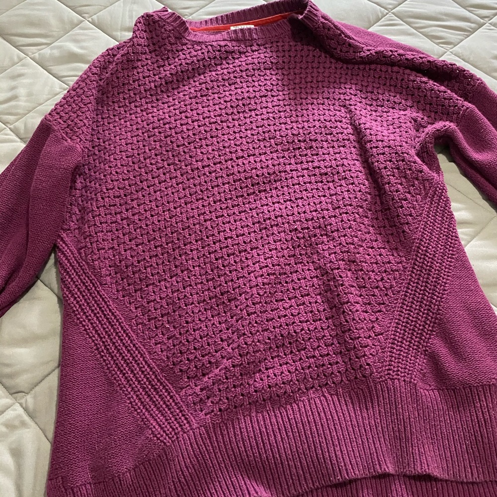 Purple sweater
